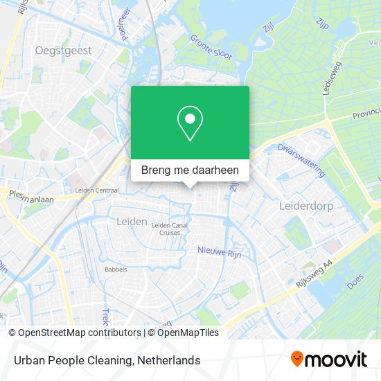 Urban People Cleaning kaart