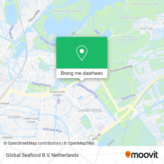 Global Seafood B.V kaart