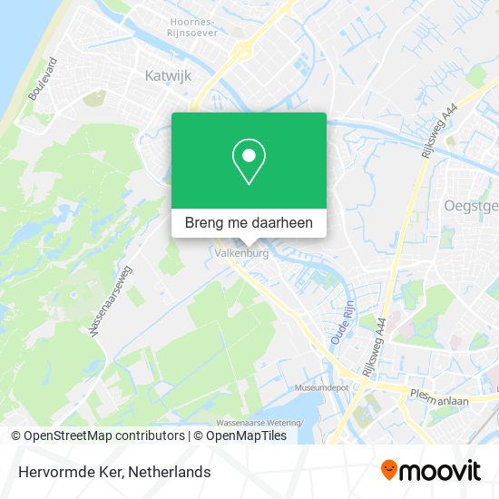 Hervormde Ker kaart