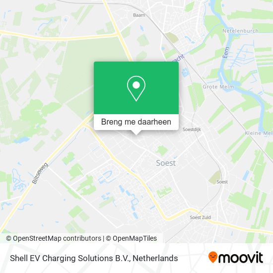 Shell EV Charging Solutions B.V. kaart