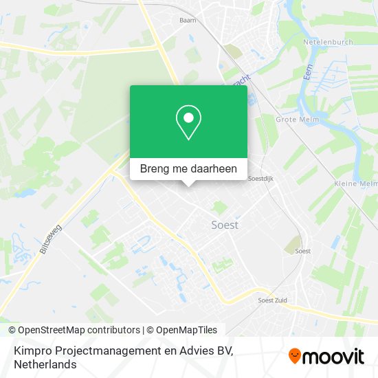 Kimpro Projectmanagement en Advies BV kaart