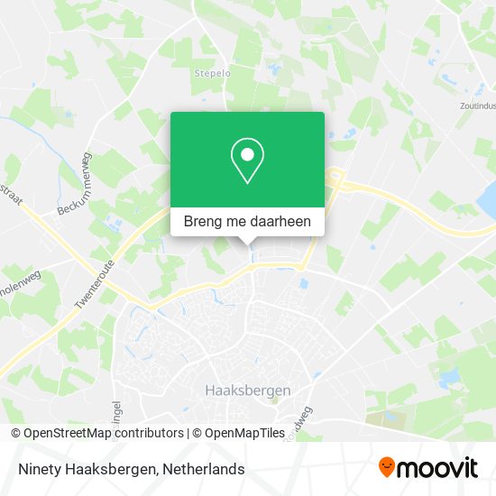 Ninety Haaksbergen kaart