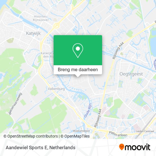 Aandewiel Sports E kaart