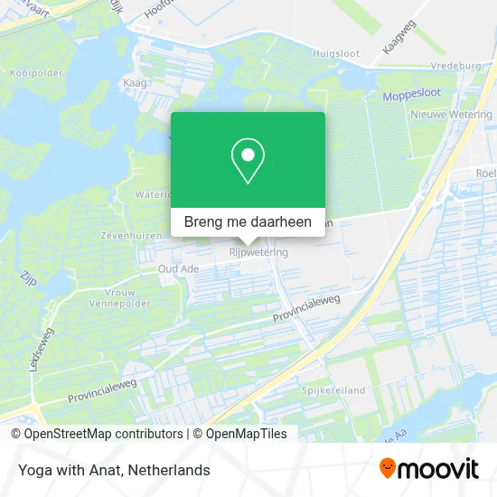 Yoga with Anat kaart