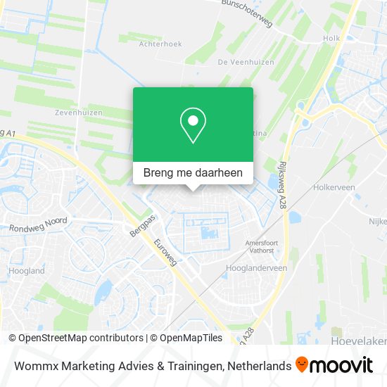 Wommx Marketing Advies & Trainingen kaart