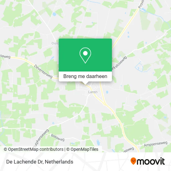 De Lachende Dr kaart