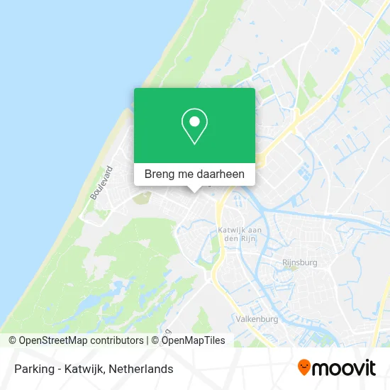 Parking - Katwijk kaart