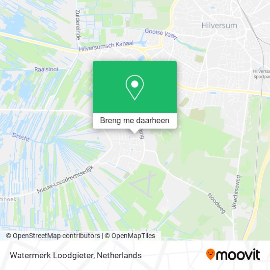 Watermerk Loodgieter kaart