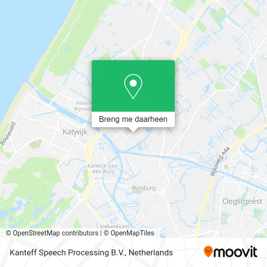 Kanteff Speech Processing B.V. kaart