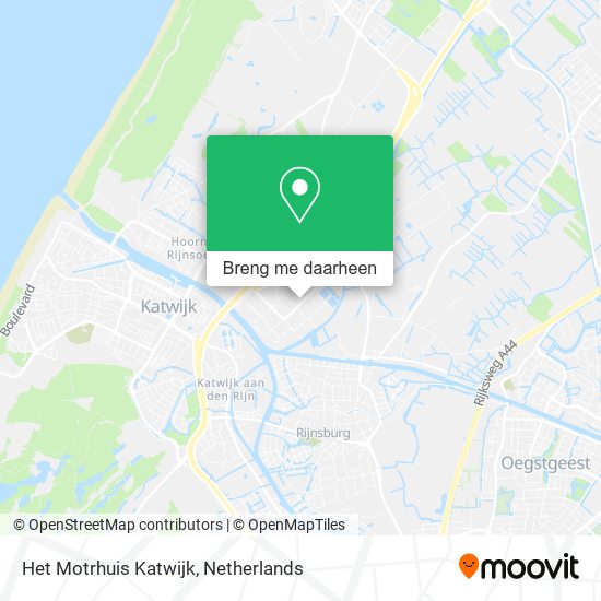 Het Motrhuis Katwijk kaart