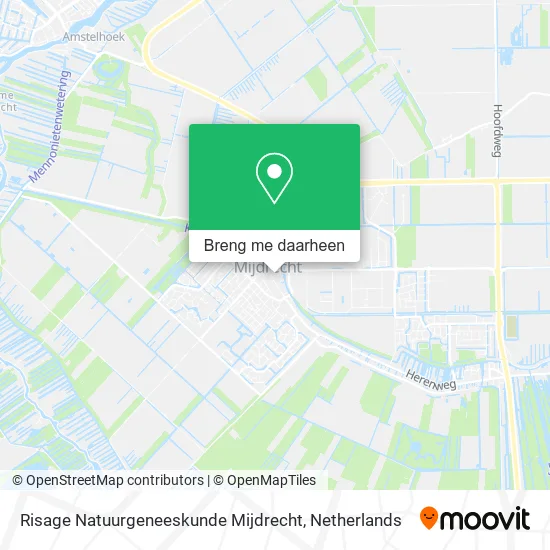 Risage Natuurgeneeskunde Mijdrecht kaart
