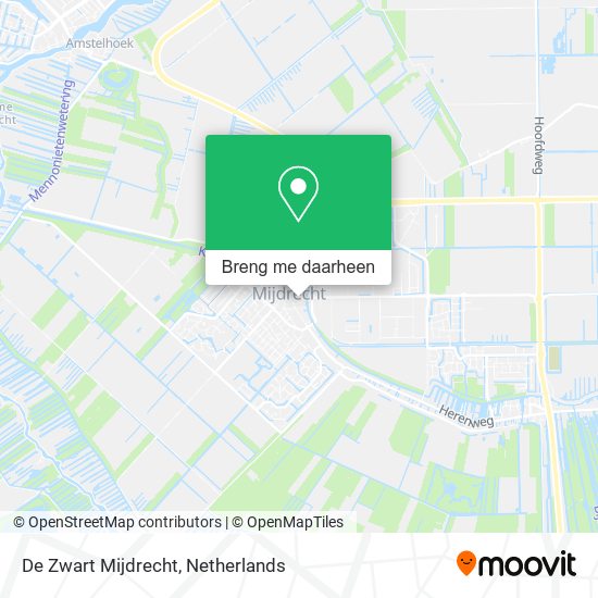 De Zwart Mijdrecht kaart