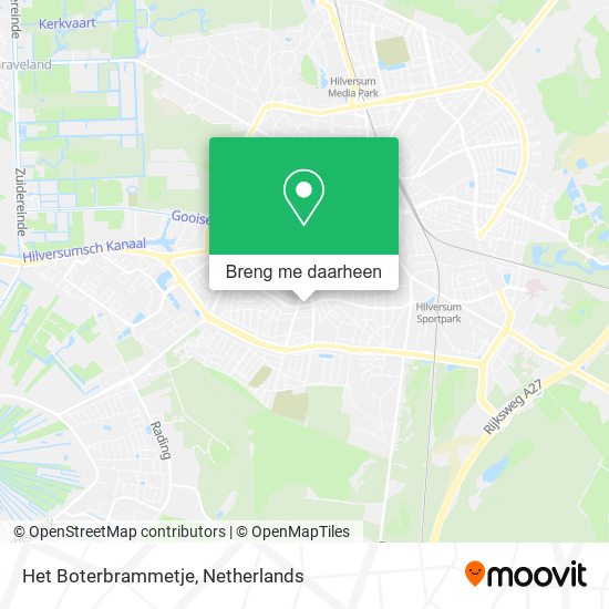 Het Boterbrammetje kaart