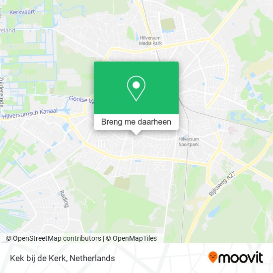 Kek bij de Kerk kaart