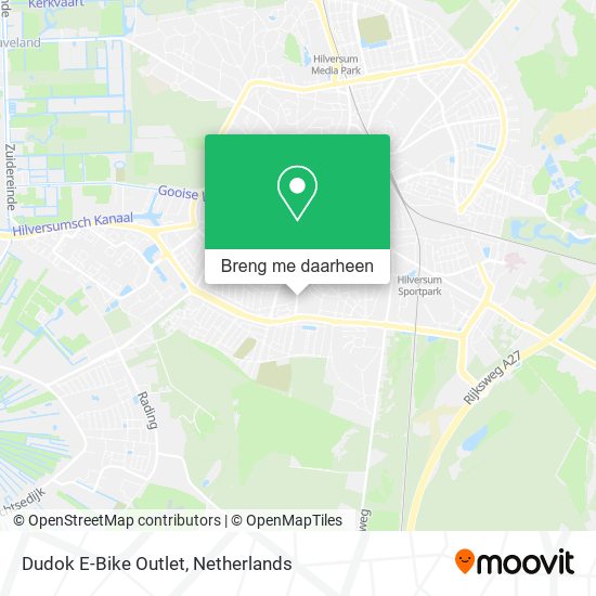 Dudok E-Bike Outlet kaart