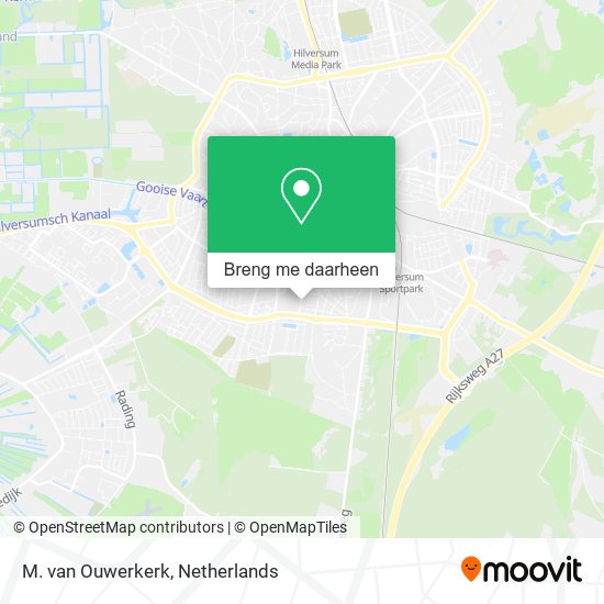 M. van Ouwerkerk kaart