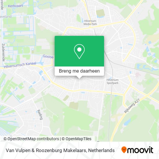 Van Vulpen & Roozenburg Makelaars kaart