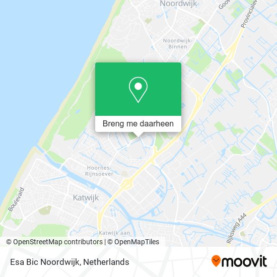 Esa Bic Noordwijk kaart