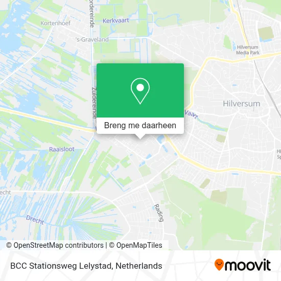 BCC Stationsweg Lelystad kaart