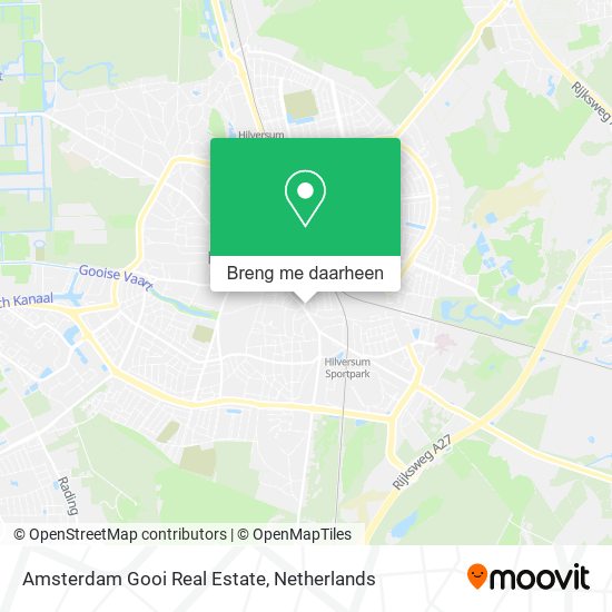 Amsterdam Gooi Real Estate kaart