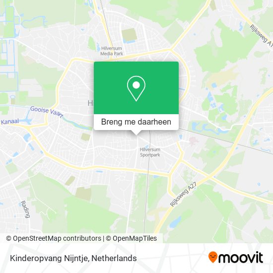 Kinderopvang Nijntje kaart