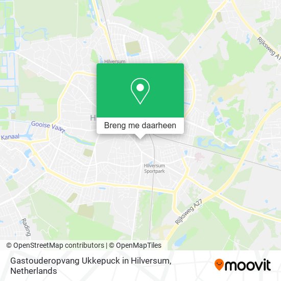 Gastouderopvang Ukkepuck in Hilversum kaart