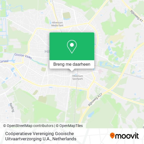 Coöperatieve Vereniging Gooische Uitvaartverzorging U.A. kaart