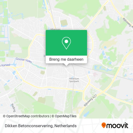 Dikken Betonconservering kaart