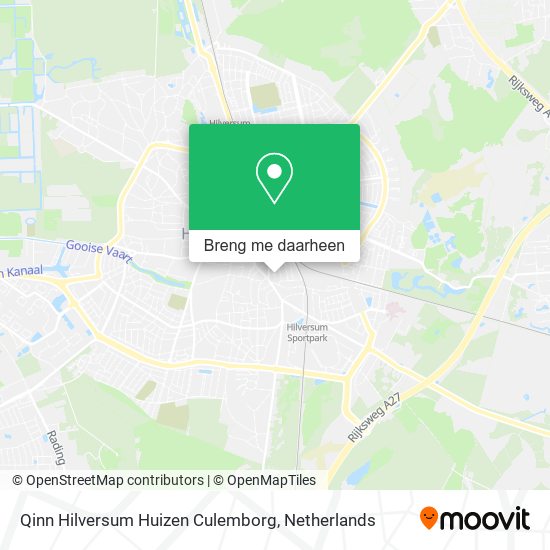 Qinn Hilversum Huizen Culemborg kaart