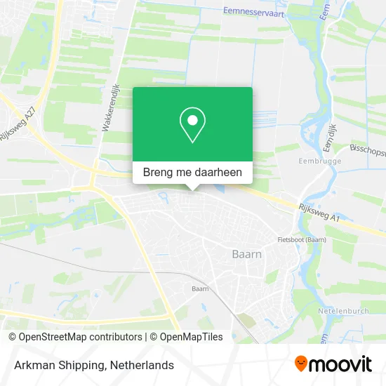 Arkman Shipping kaart