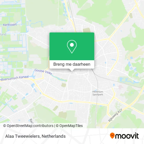 Alaa Tweewielers kaart