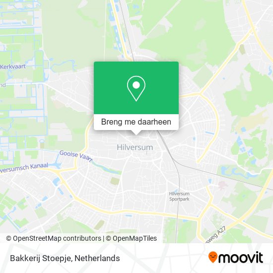 Bakkerij Stoepje kaart