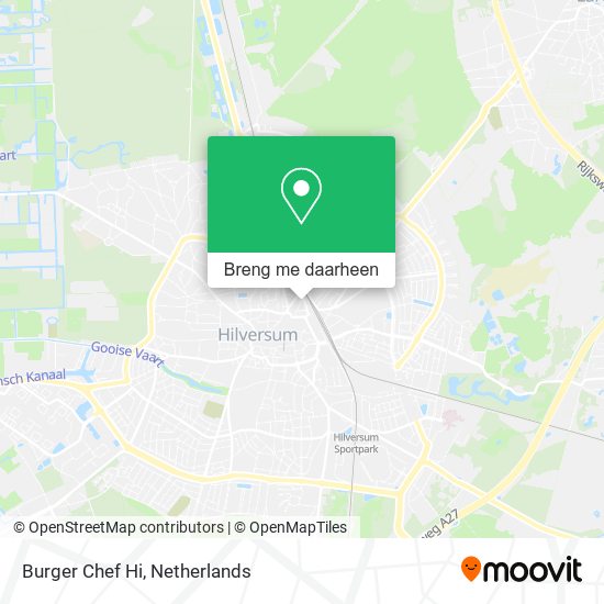 Burger Chef Hi kaart