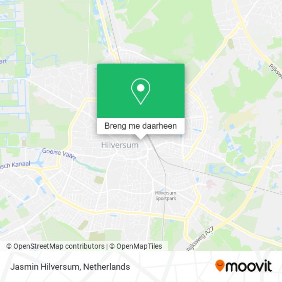Jasmin Hilversum kaart