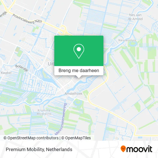 Premium Mobility kaart