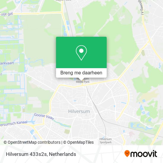 Hilversum 433s2s kaart