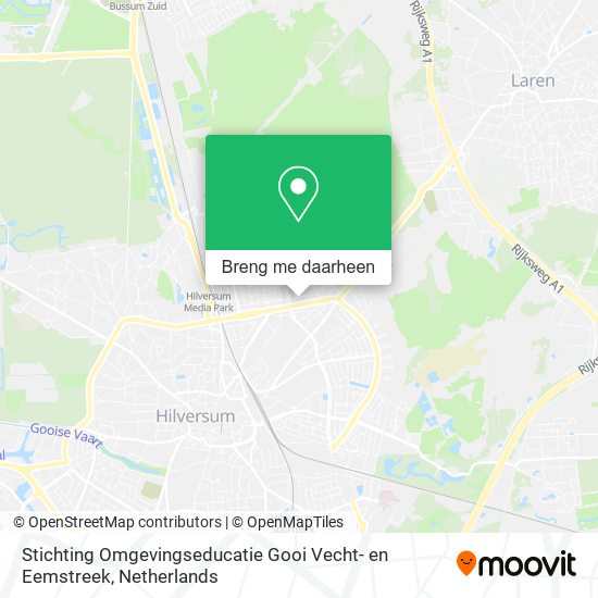 Stichting Omgevingseducatie Gooi Vecht- en Eemstreek kaart