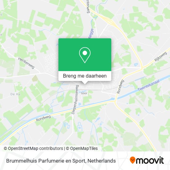 Brummelhuis Parfumerie en Sport kaart