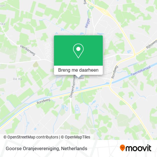 Goorse Oranjevereniging kaart