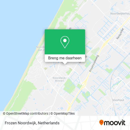 Frozen Noordwijk kaart