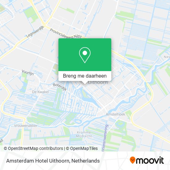 Amsterdam Hotel Uithoorn kaart