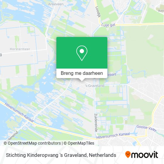 Stichting Kinderopvang 's Graveland kaart