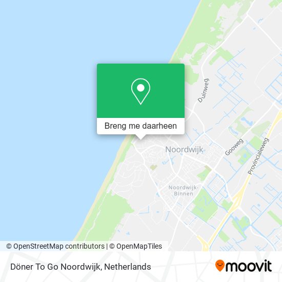 Döner To Go Noordwijk kaart