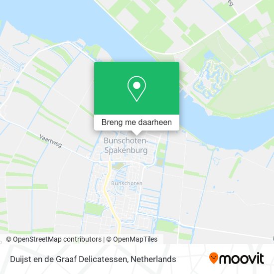 Duijst en de Graaf Delicatessen kaart