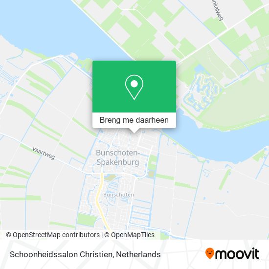 Schoonheidssalon Christien kaart