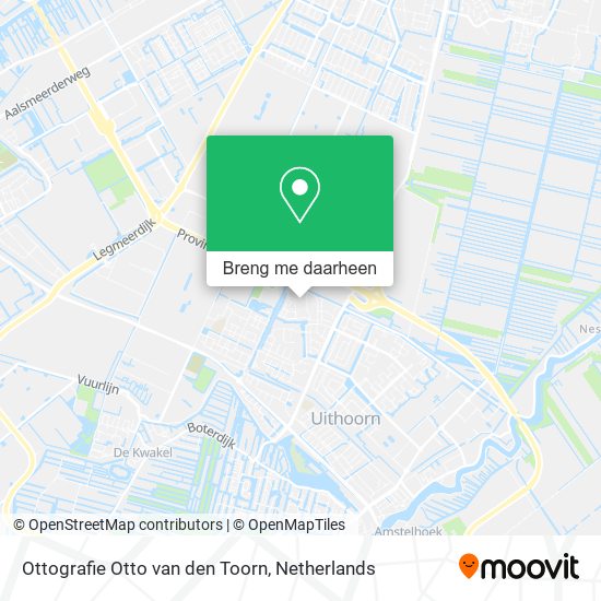Ottografie Otto van den Toorn kaart