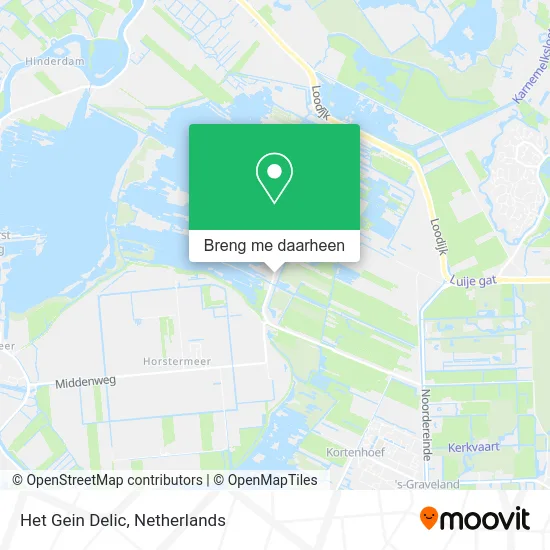 Het Gein Delic kaart