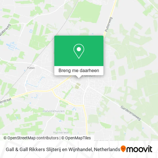 Gall & Gall Rikkers Slijterij en Wijnhandel kaart