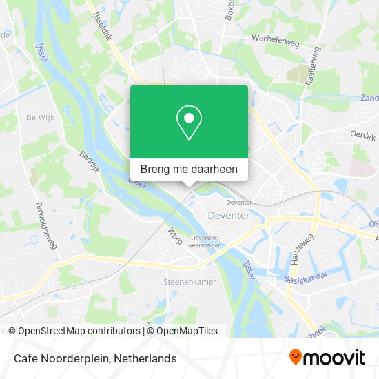 Cafe Noorderplein kaart