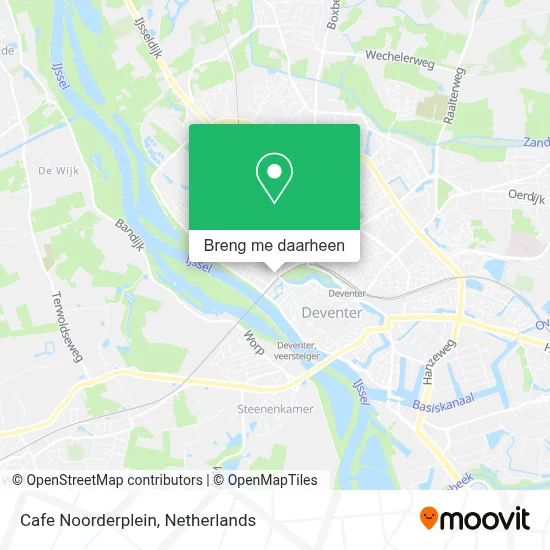 Cafe Noorderplein kaart